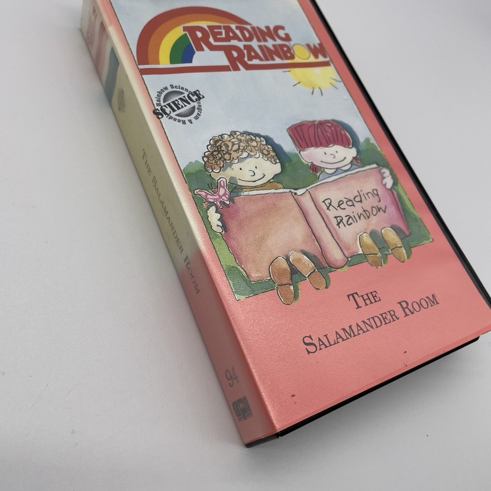 Reading Rainbow: The Salamander Room VHSâ Tape LeVar Burton PBS Kids Educational